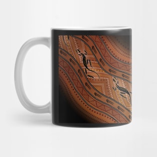 Lizard tracks Mug